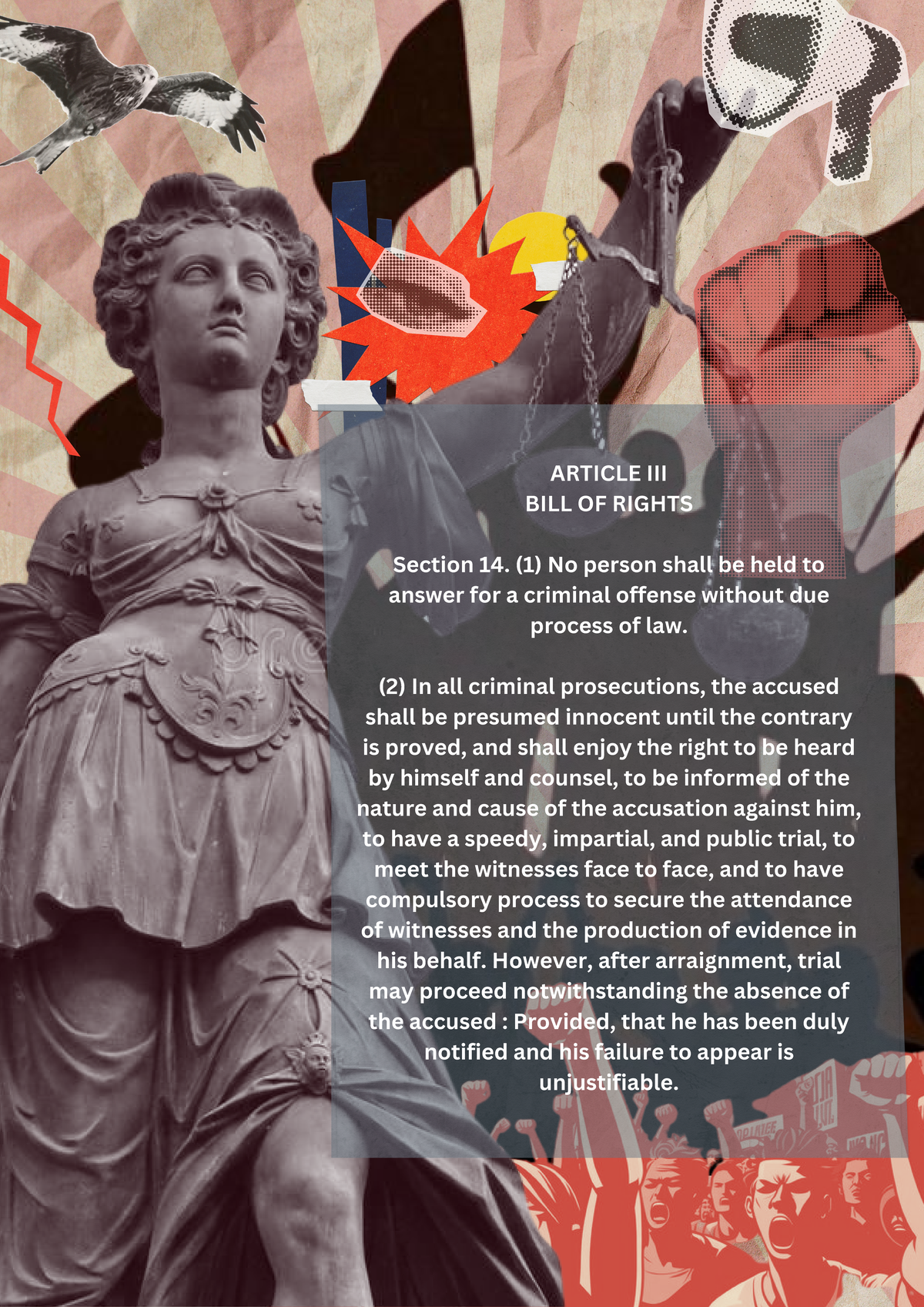 Beige Collage Human Rights Words Paper Eyes Poster 20240424 2001 28 ...