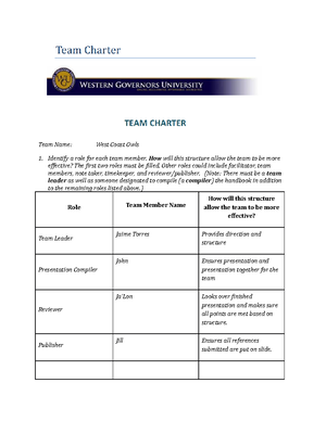 Brown Performance Task 1 C208 - Brown Performance Task 1 Ja’Lon Brown ...
