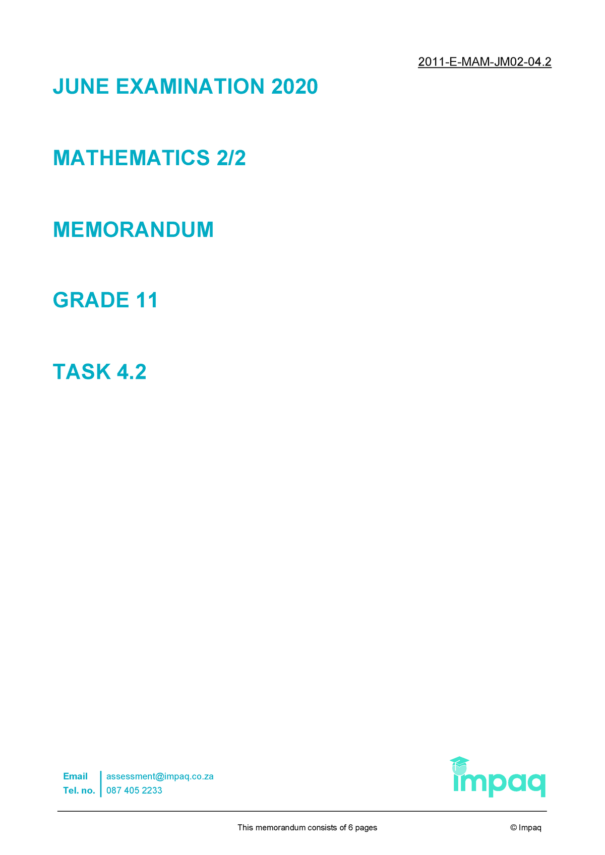 grade 11 mathematics assignment 2021 memorandum term 2