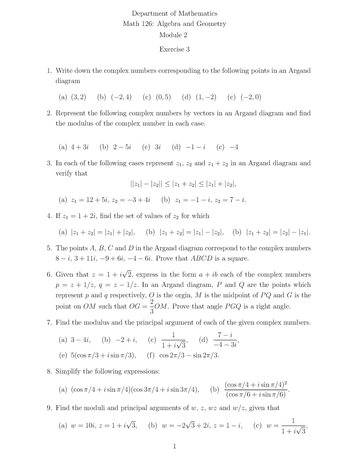 math-126-exercise-3-2021-department-of-mathematics-math-126-algebra