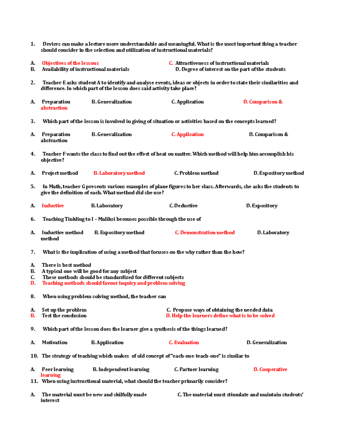 1Prof Ed Set F - for reference - should consider in the selection and ...