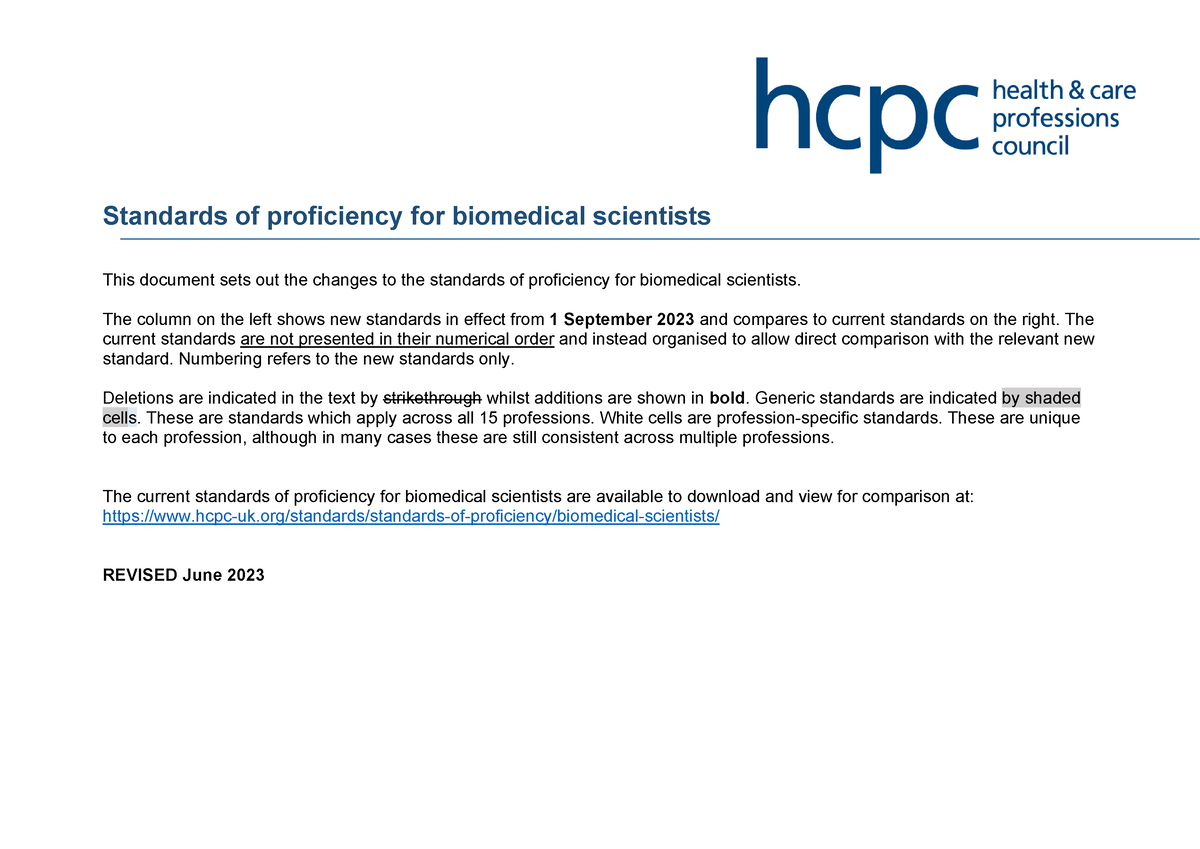 biomedical-scientists-sop-changes-standards-of-proficiency-for