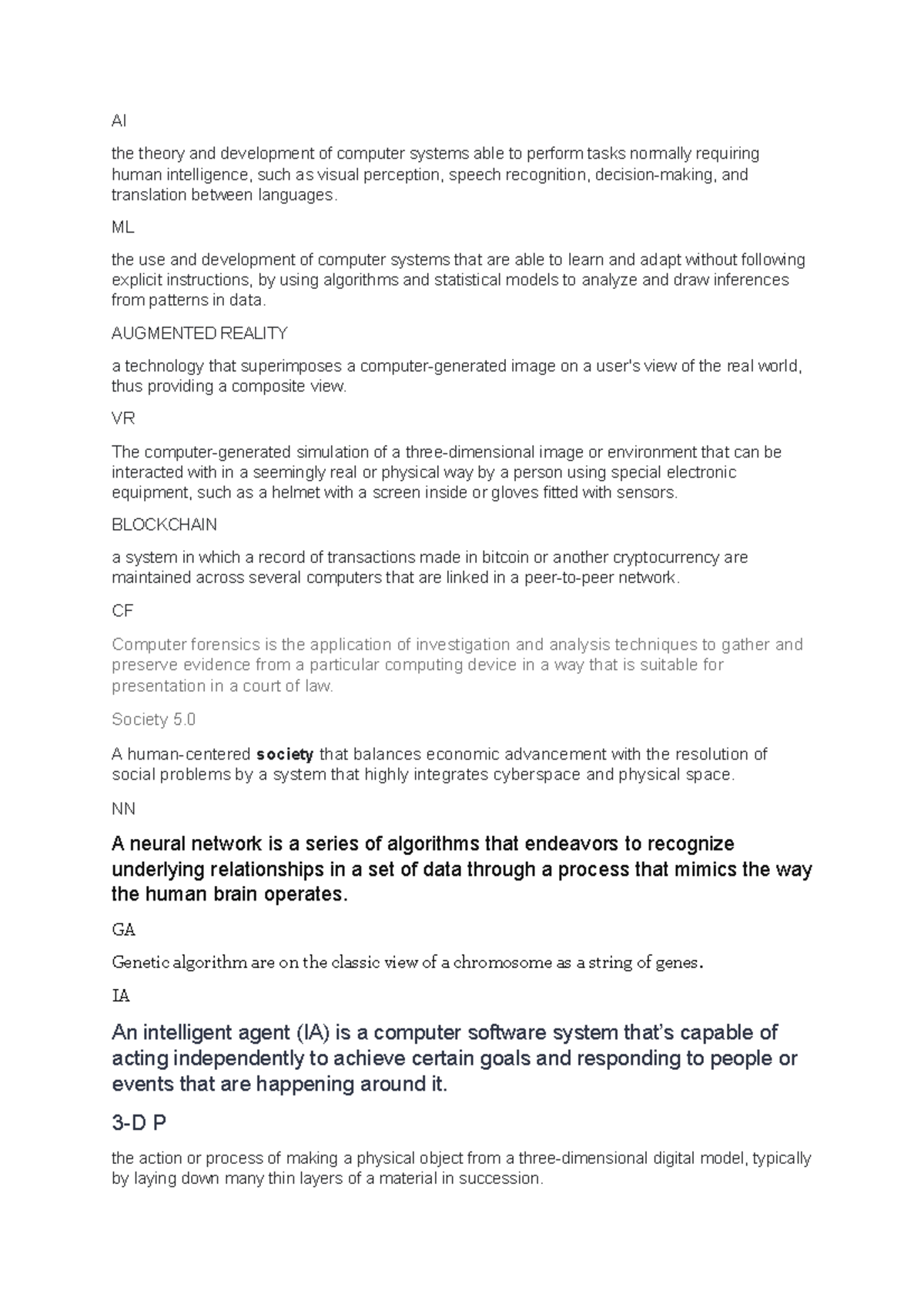 New Microsoft Word Document - AI the theory and development of computer ...