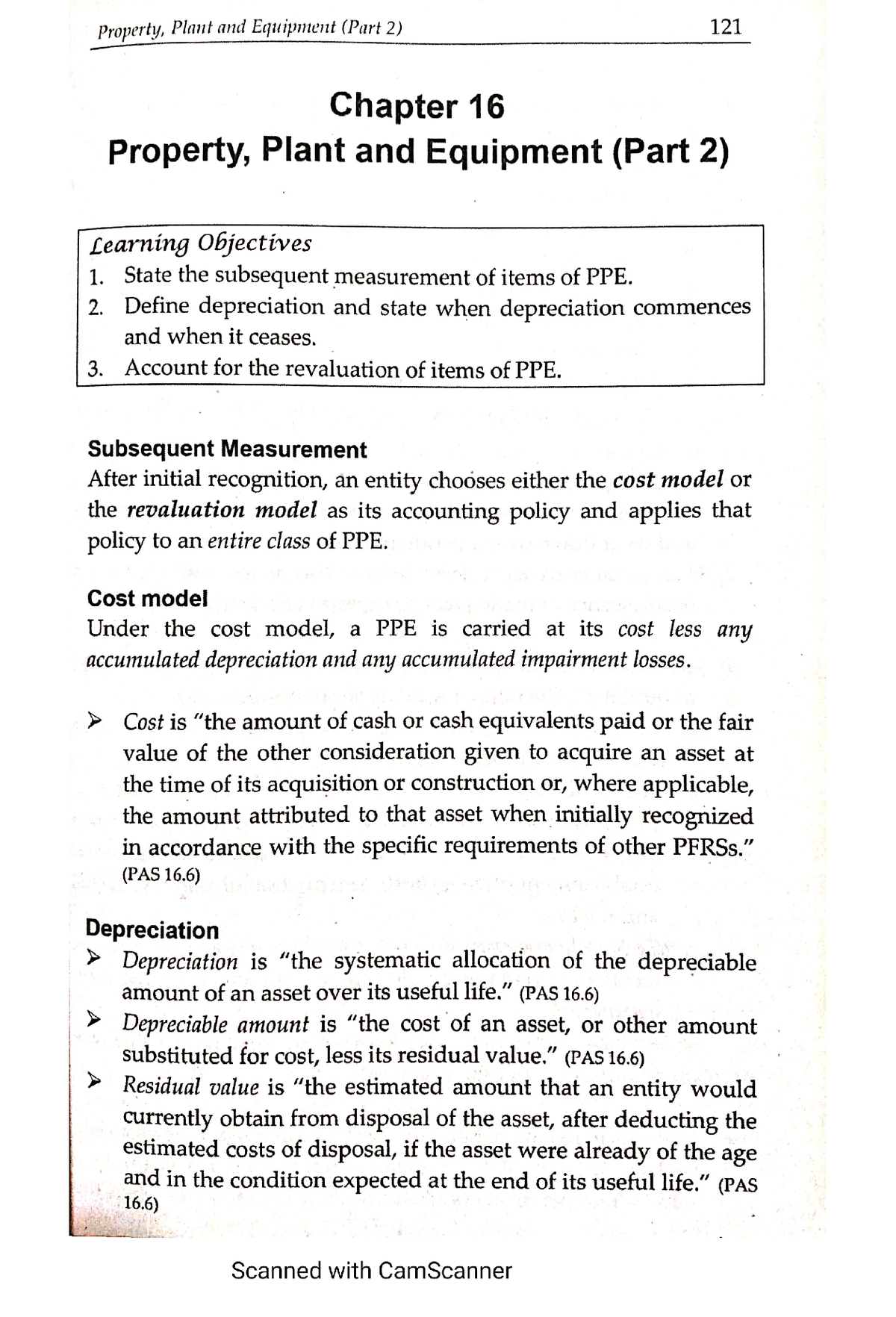 IA1- Chapter 16 - BS Accountancy - Studocu