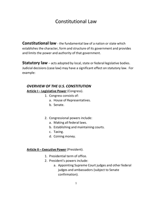 Bartole Comparative Constitutional Law - Studocu