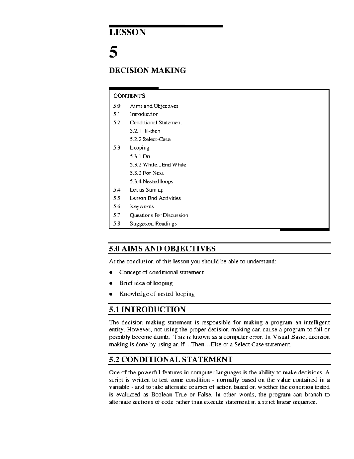 Lesson 05 compressed - practice materials - LESSON Visual Programming 5 ...
