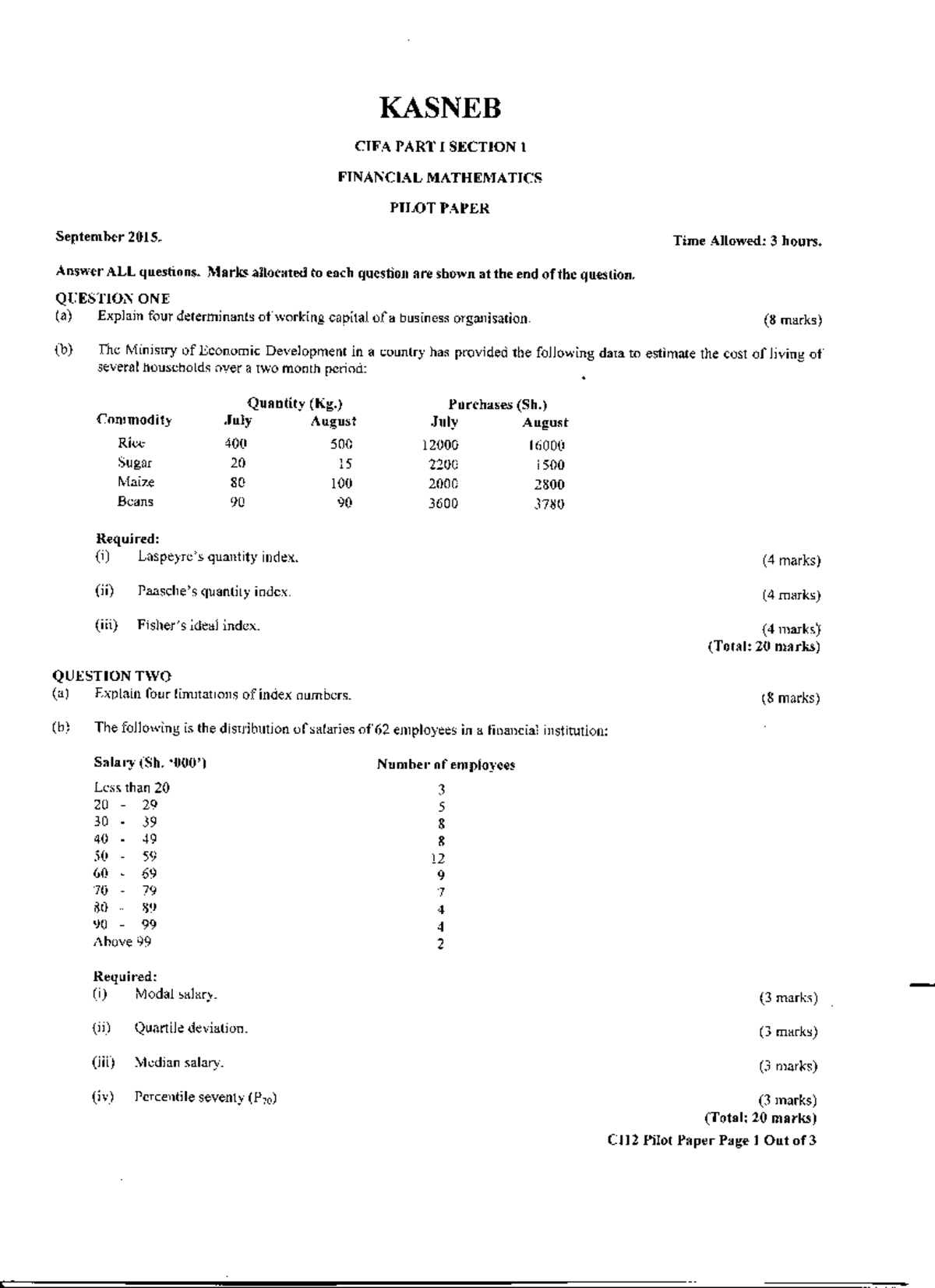 Financial Mathematics-1 - Actuarial science - Studocu