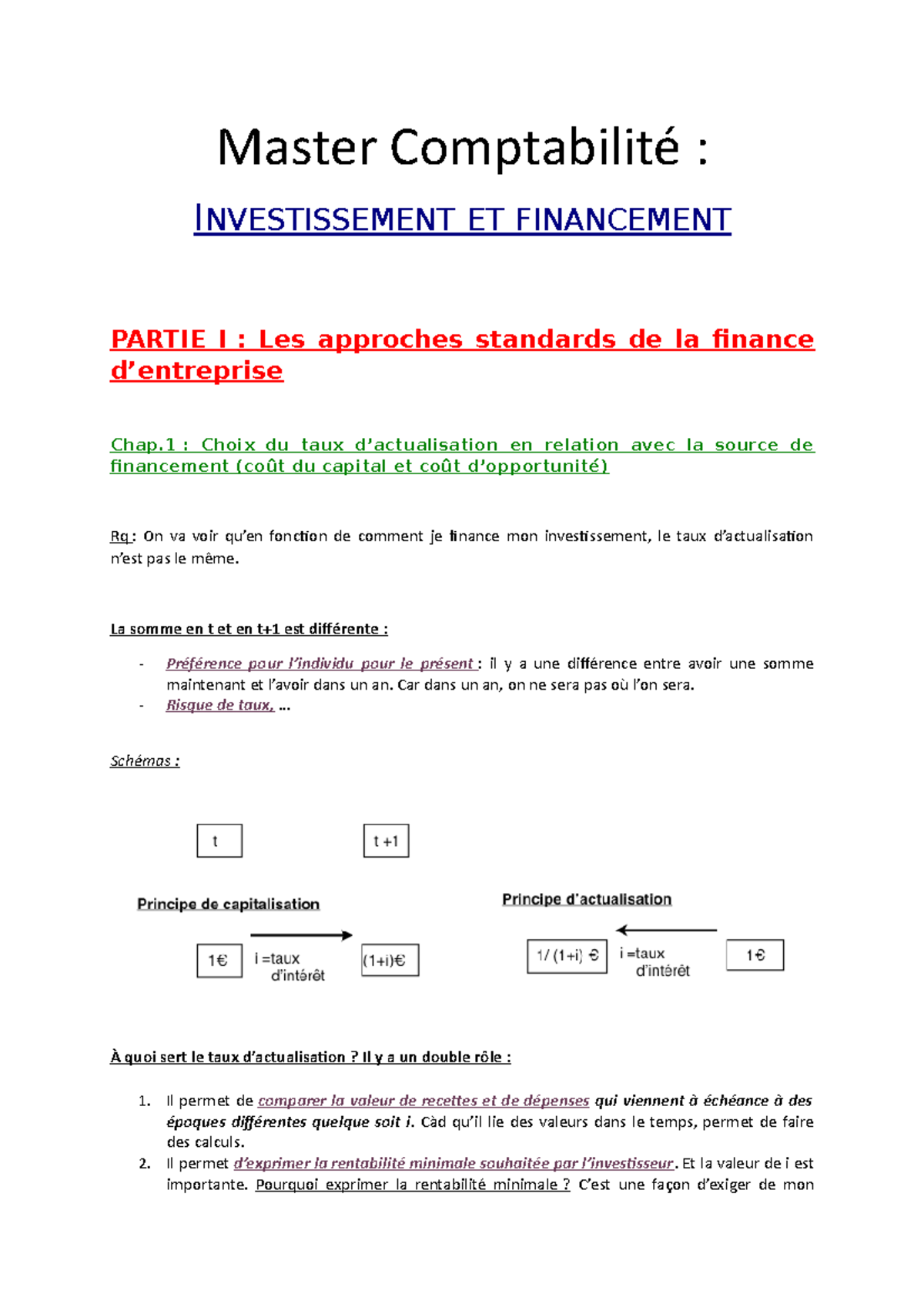 Master Comptabilit 27 - Master Comptabilité : INVESTISSEMENT ET ...