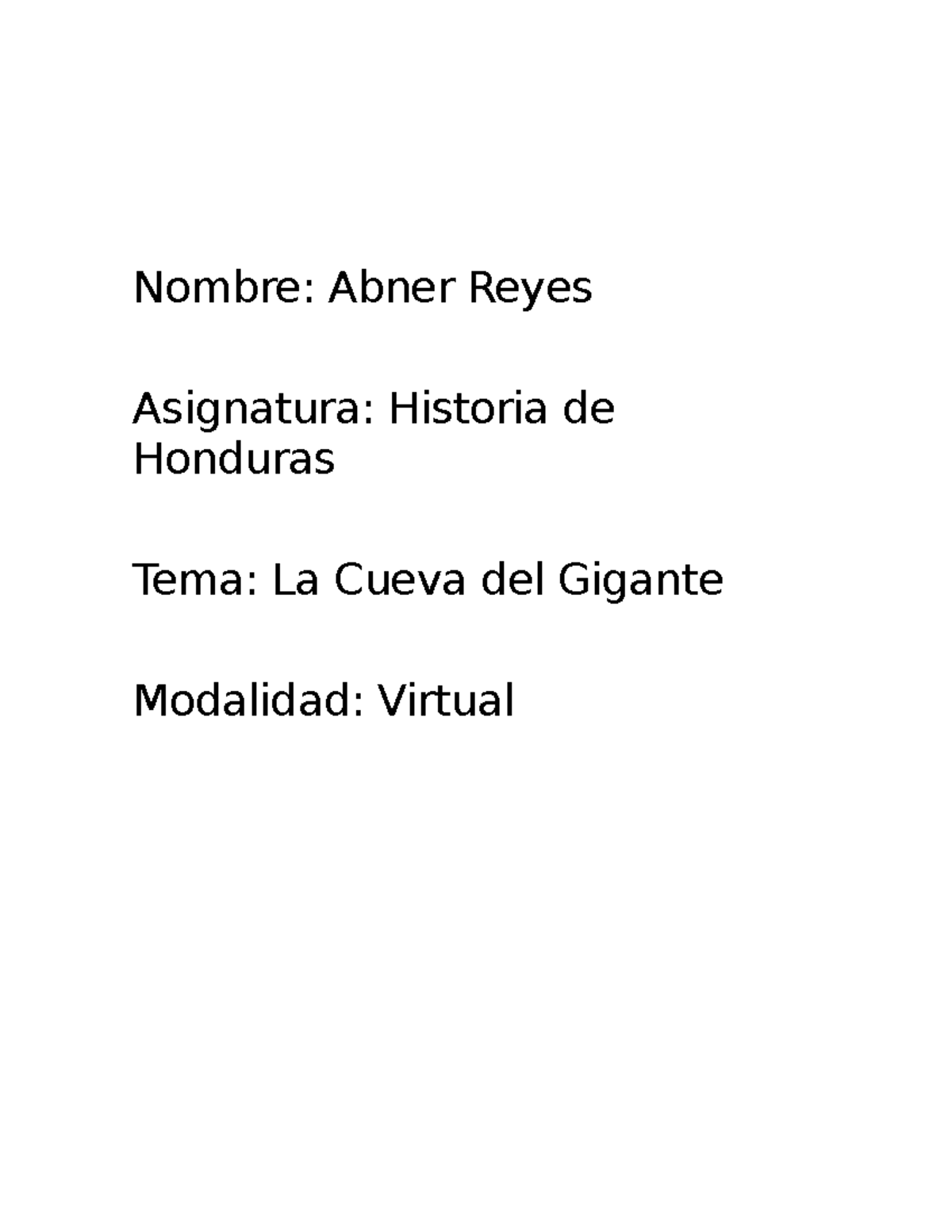 Reyes Abner Tarea 2 - Resumen Titulo - Nombre: Abner Reyes Asignatura ...