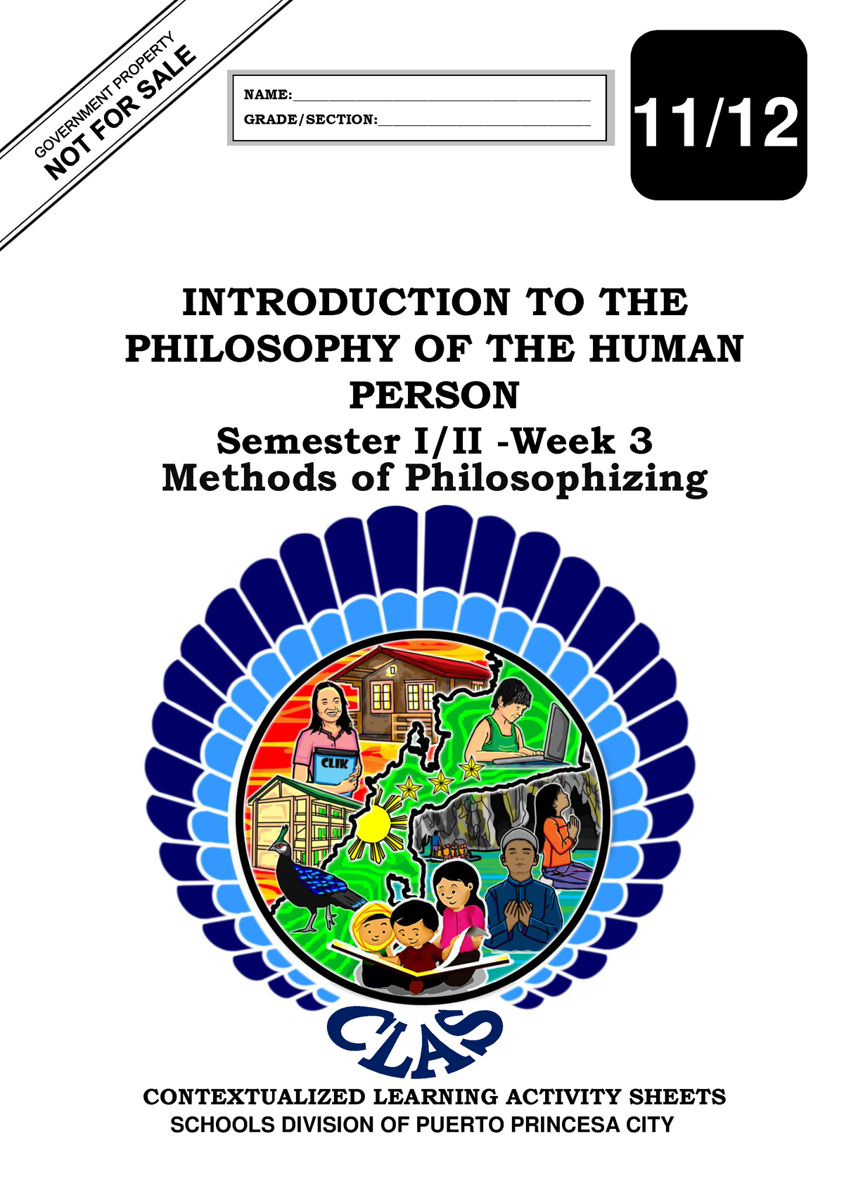 Mod Philo Q1 Week3 CONTEXTUALIZED LEARNING ACTIVITY SHEETS 