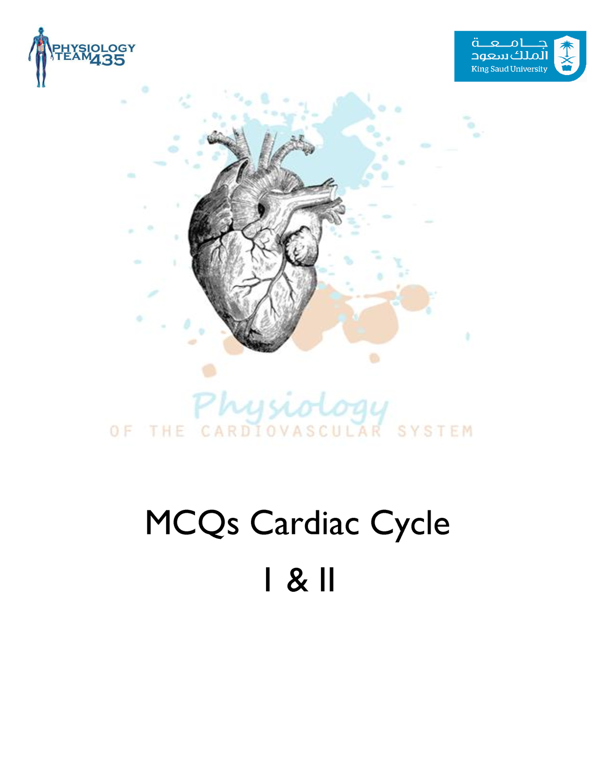 L3,4- Cardiac Cycle MCQs - MCQs Cardiac Cycle 1 & II 1- Pulse pressure ...