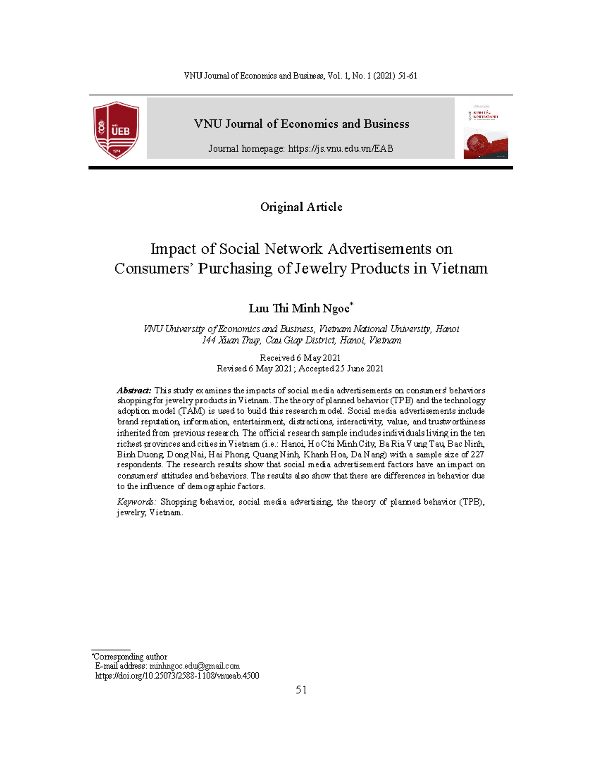 4538 37 10349 3 10 20210712 - VNU Journal of Economics and Business ...