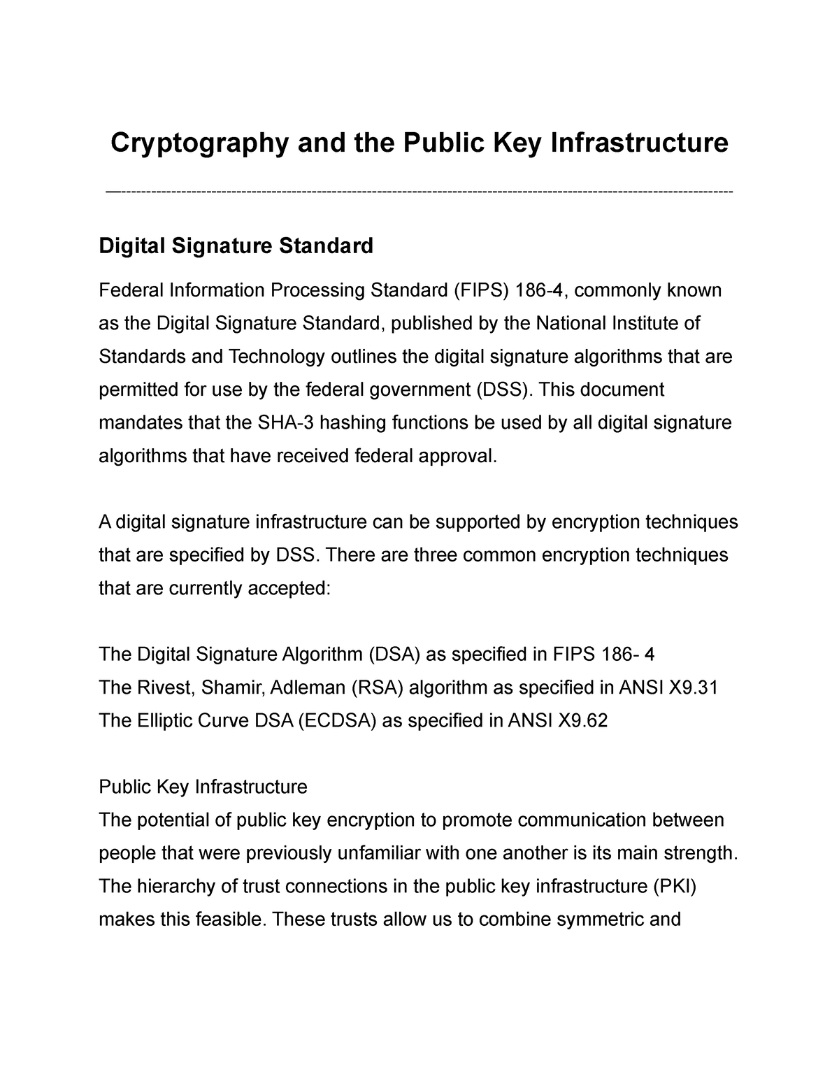 Chapter 7 - Cryptography And The Public Key Infrastructure - Pt ...