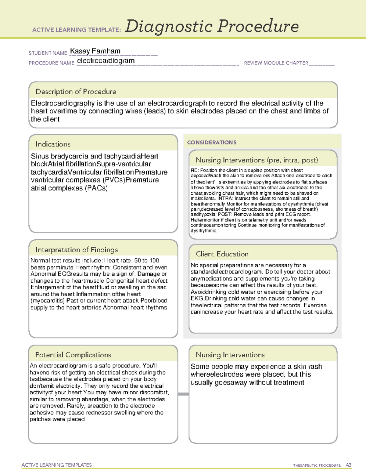 Electrocardiogram - sim - ACTIVE LEARNING TEMPLATES TherapeuTic ...