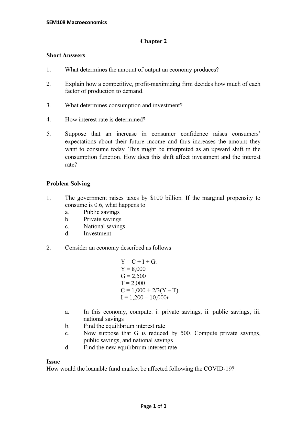 Chapter 2 Tutorial (Ques)Chapter 2 Tutorial (Ques)Chapter 2 Tutorial (Ques)Chapter 2 Tutorial ...