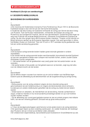 Gwp3 1hv Wb H5 Antwoorden - Geschiedeniswerkplaats 3e Editie, 1 Havo ...