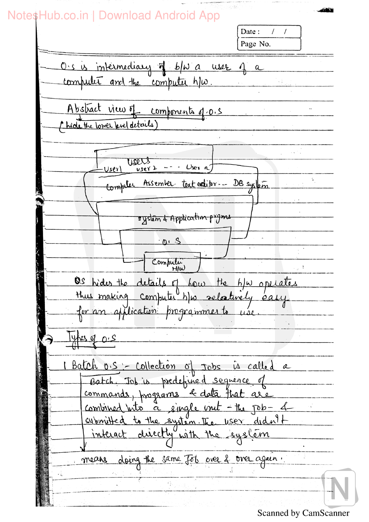 Operating System ... - B.Tech - Studocu