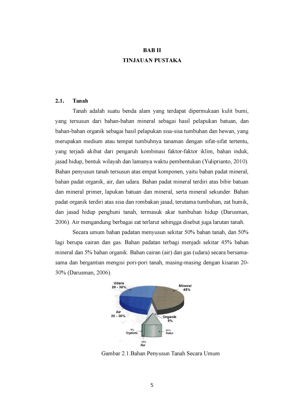 05. BAB II - Pjjhu - BAB II TINJAUAN PUSTAKA Tanah Tanah Adalah Suatu ...