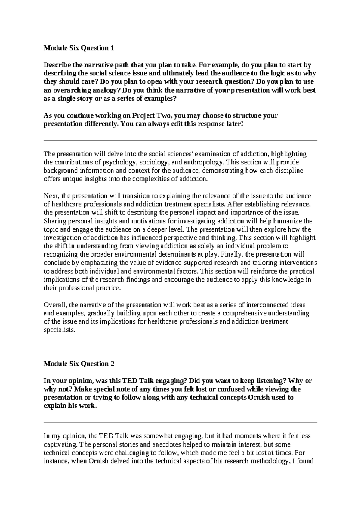 SCS 200 Applied Social Sciences - Module Six Question 1 Describe the ...