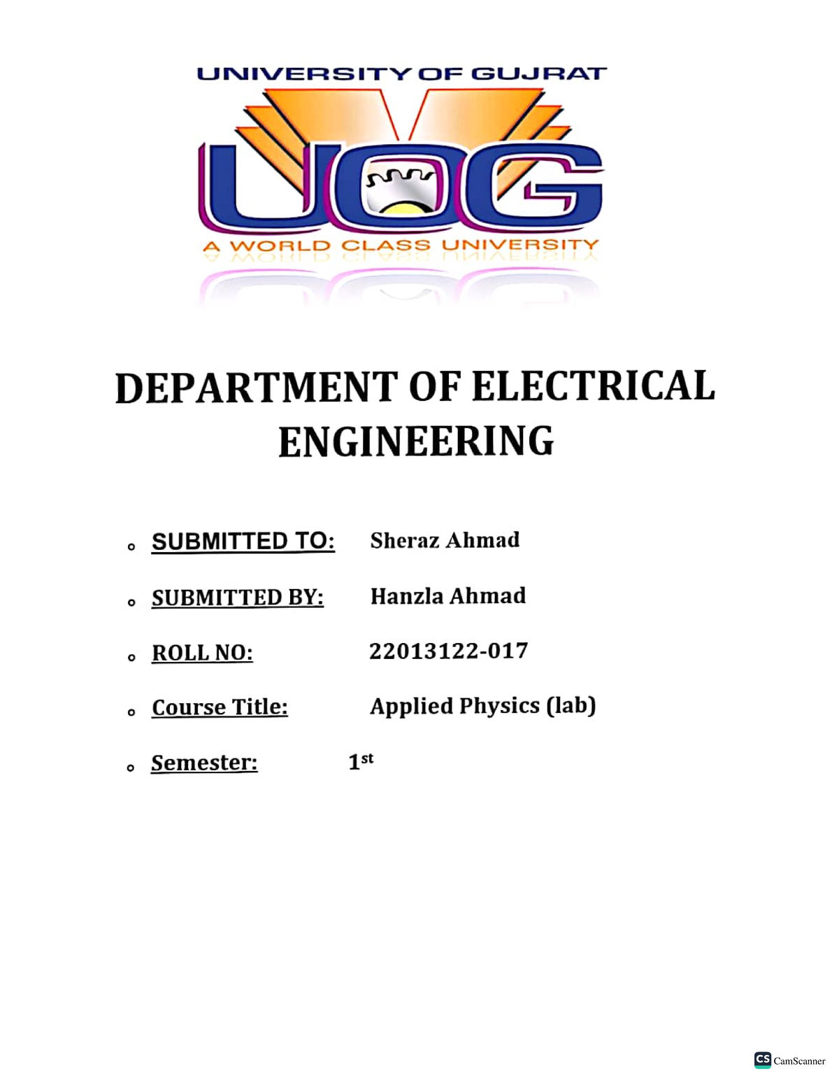 Polarization of light lab report Applied physics Studocu