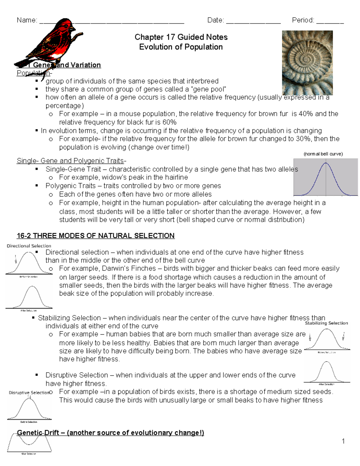 Chapter 17 Guided Notes - Name ...