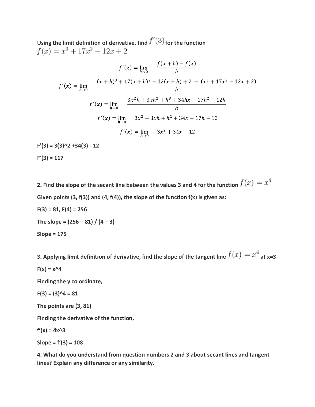 math-1211-unit-3-using-the-limit-definition-of-derivative-find-for