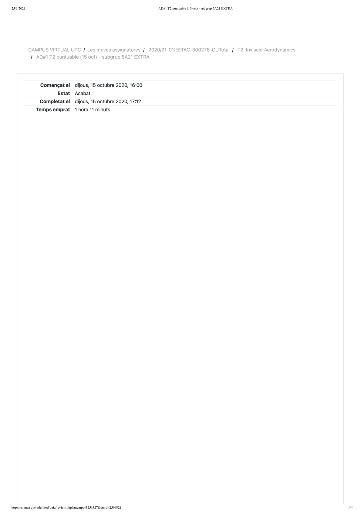 AD#1 T2 puntuable (15 oct) - subgrup 5A21 Extra - CAMPUS VIRTUAL UPC ...