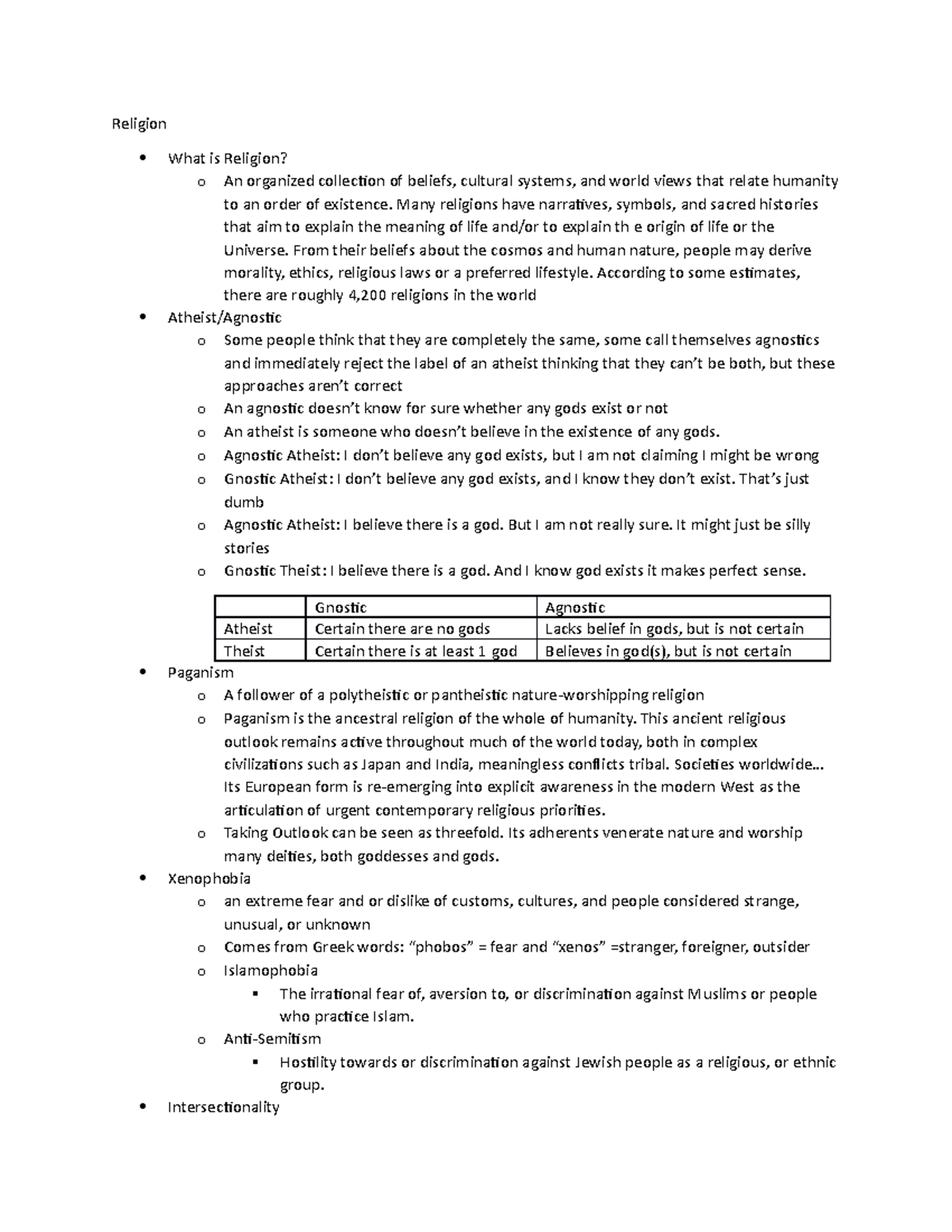 aed-408-week-6-notes-religion-what-is-religion-o-an-organized