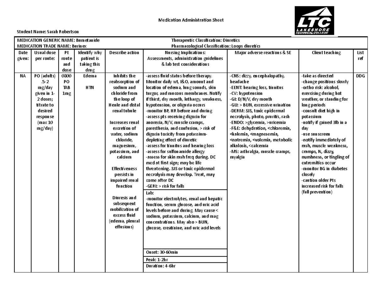 bumetanide-medication-work-sheet-medication-administration-sheet