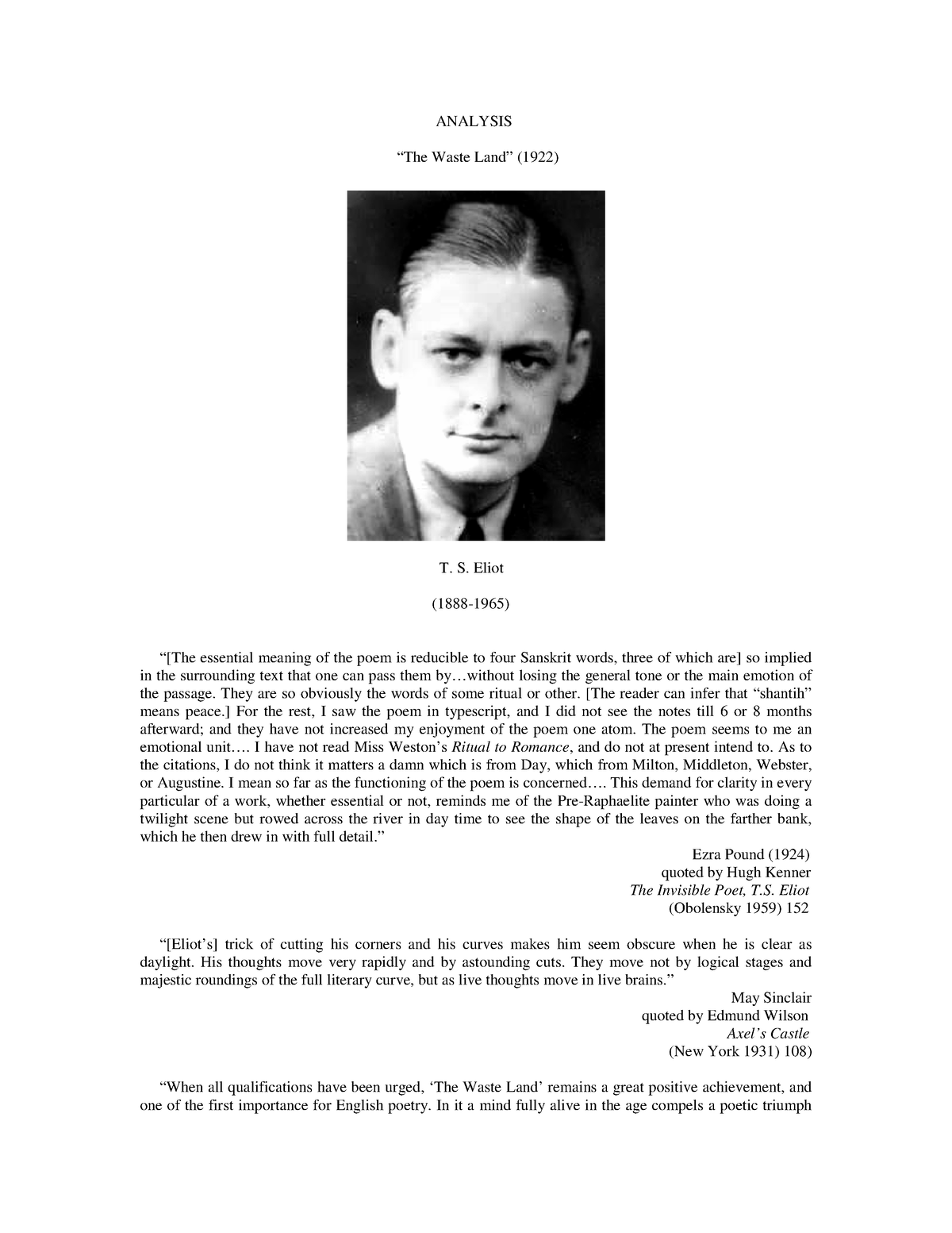 poems-eliot-ts-the-waste-land-1922-analysis-by-25-critics-analysis