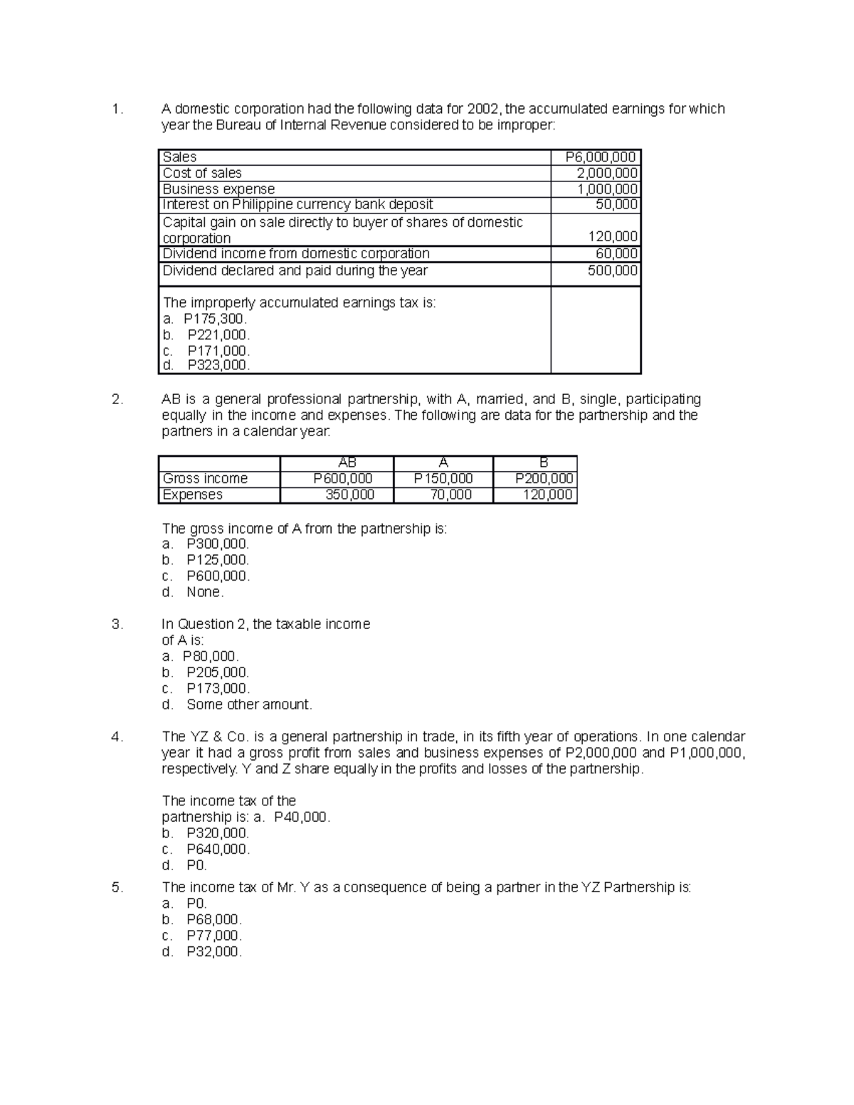 test-1-test-1-a-domestic-corporation-had-the-following-data-for