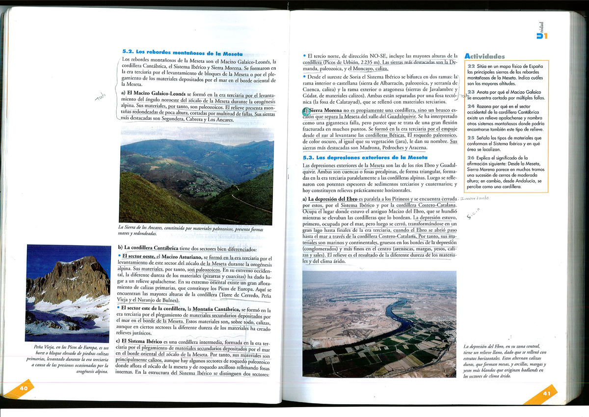 TEMA 1 Geomorfologia Anaya GEO 2009 2-2 - Geografía - Studocu