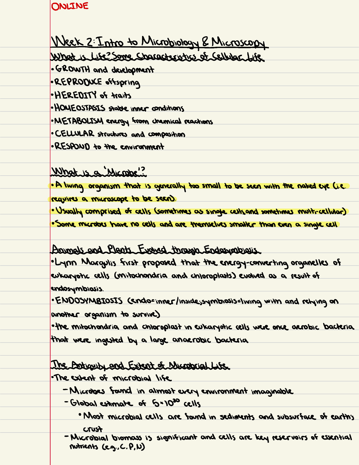 BIO-205: Intro To Microbiology And Microscopy - ####### ONLINE - Studocu