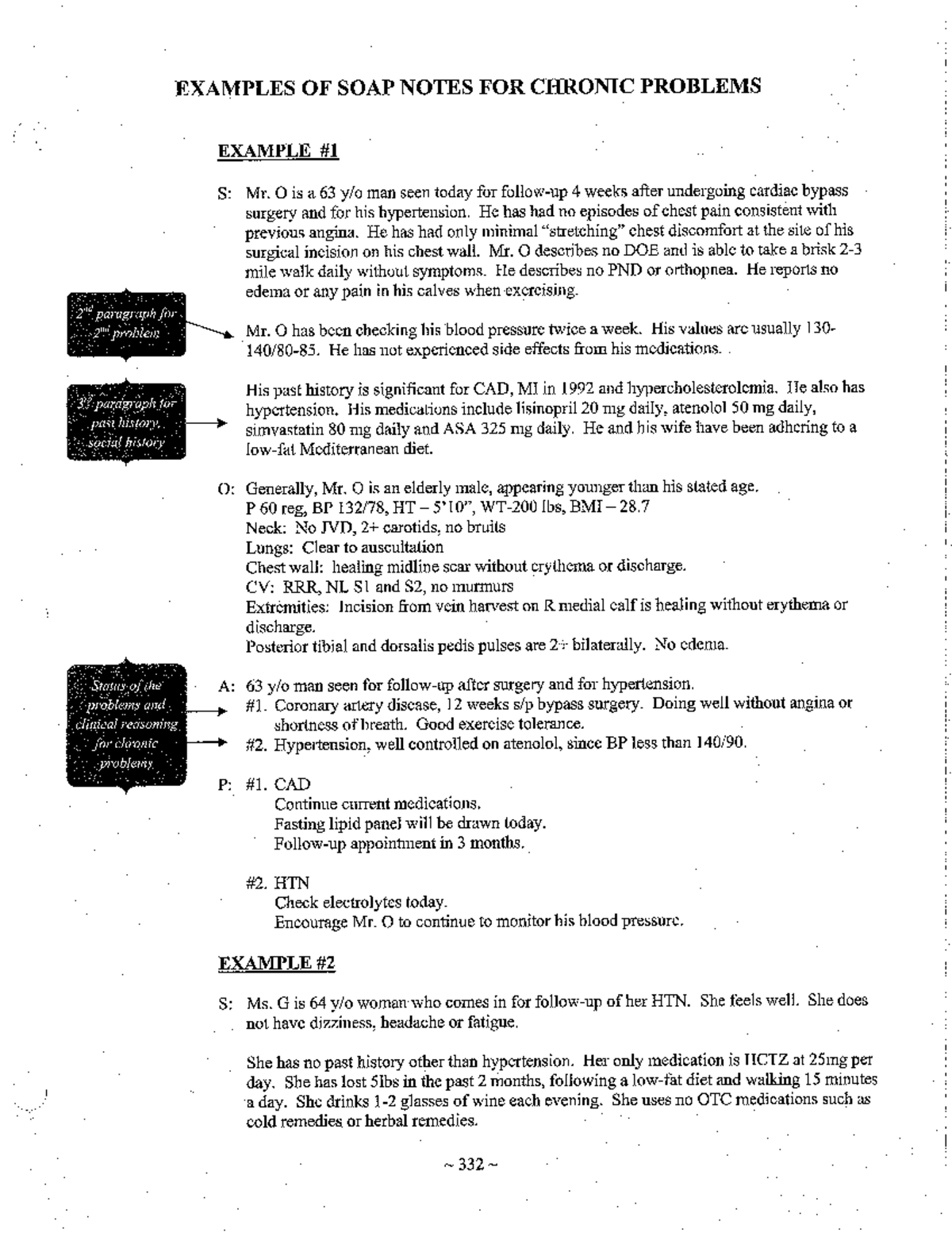 Pds example soap note chronic problem SOCW 6311 Studocu