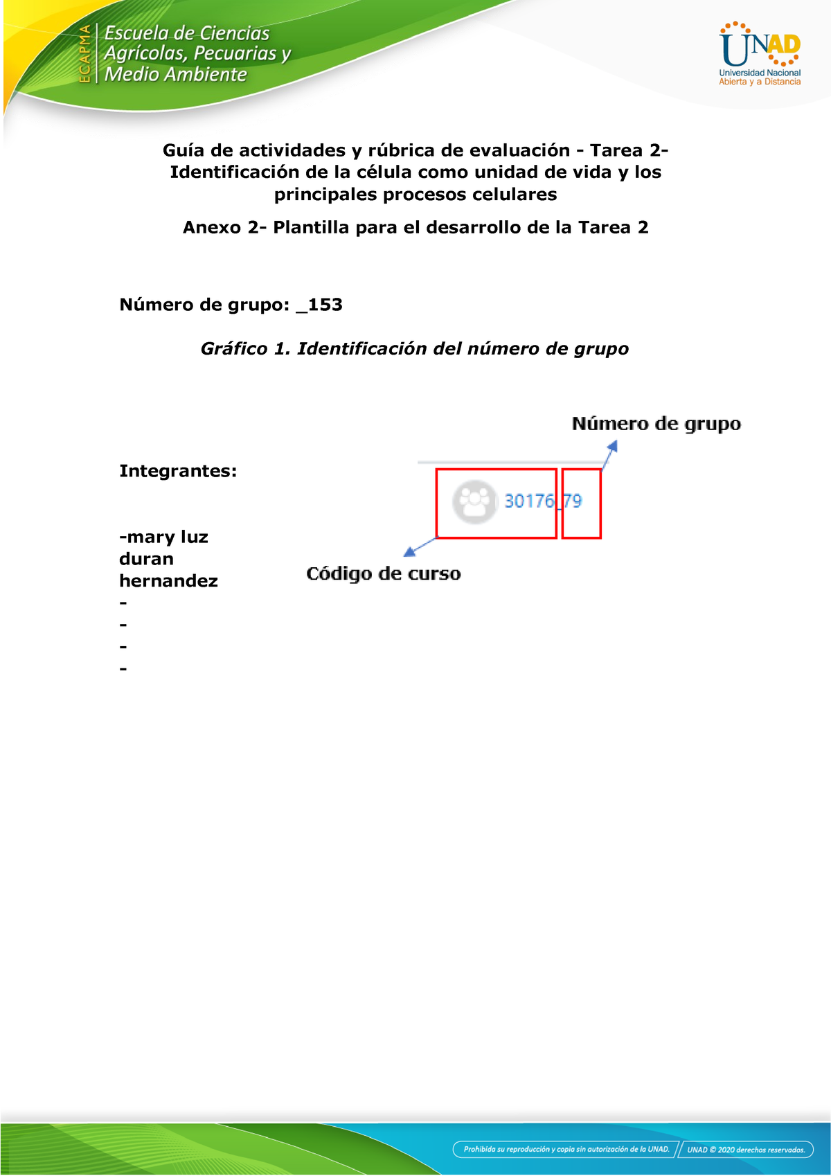 Anexo 2 - Tarea 2 Plantilla Para El Desarollo - Guía De Actividades Y ...