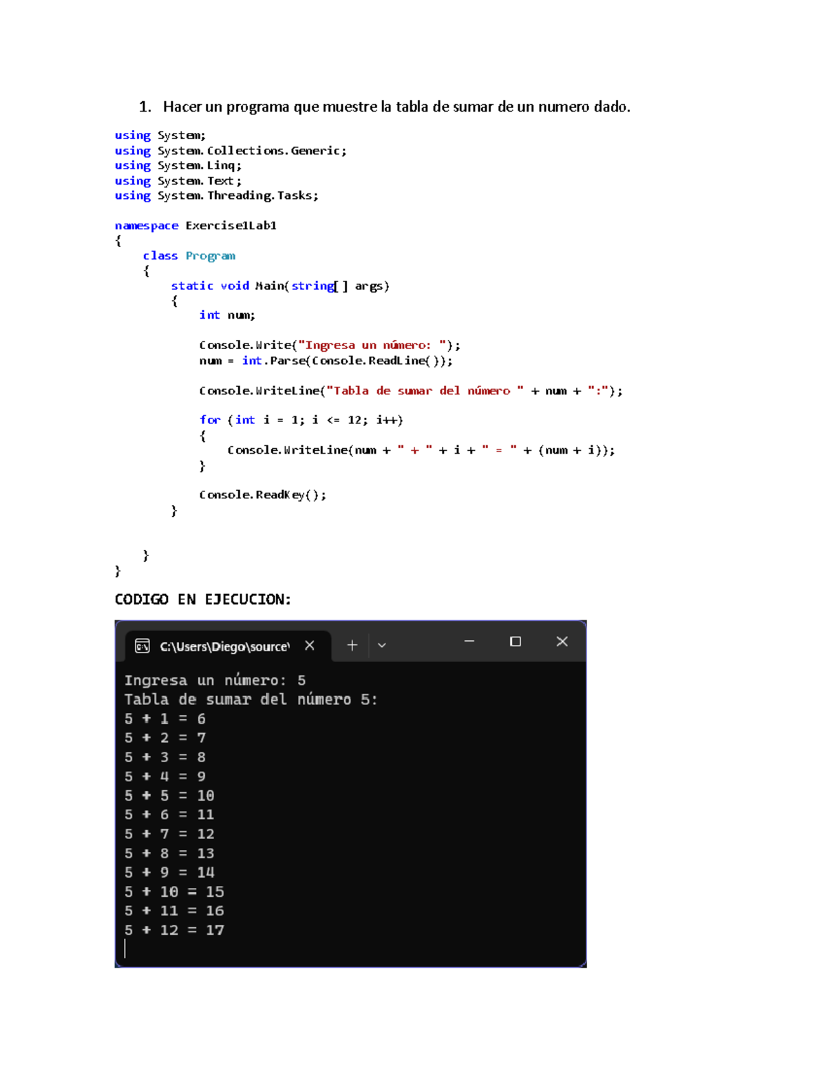 Guia Progra 2 - C++ - 1. Hacer un programa que muestre la tabla de ...