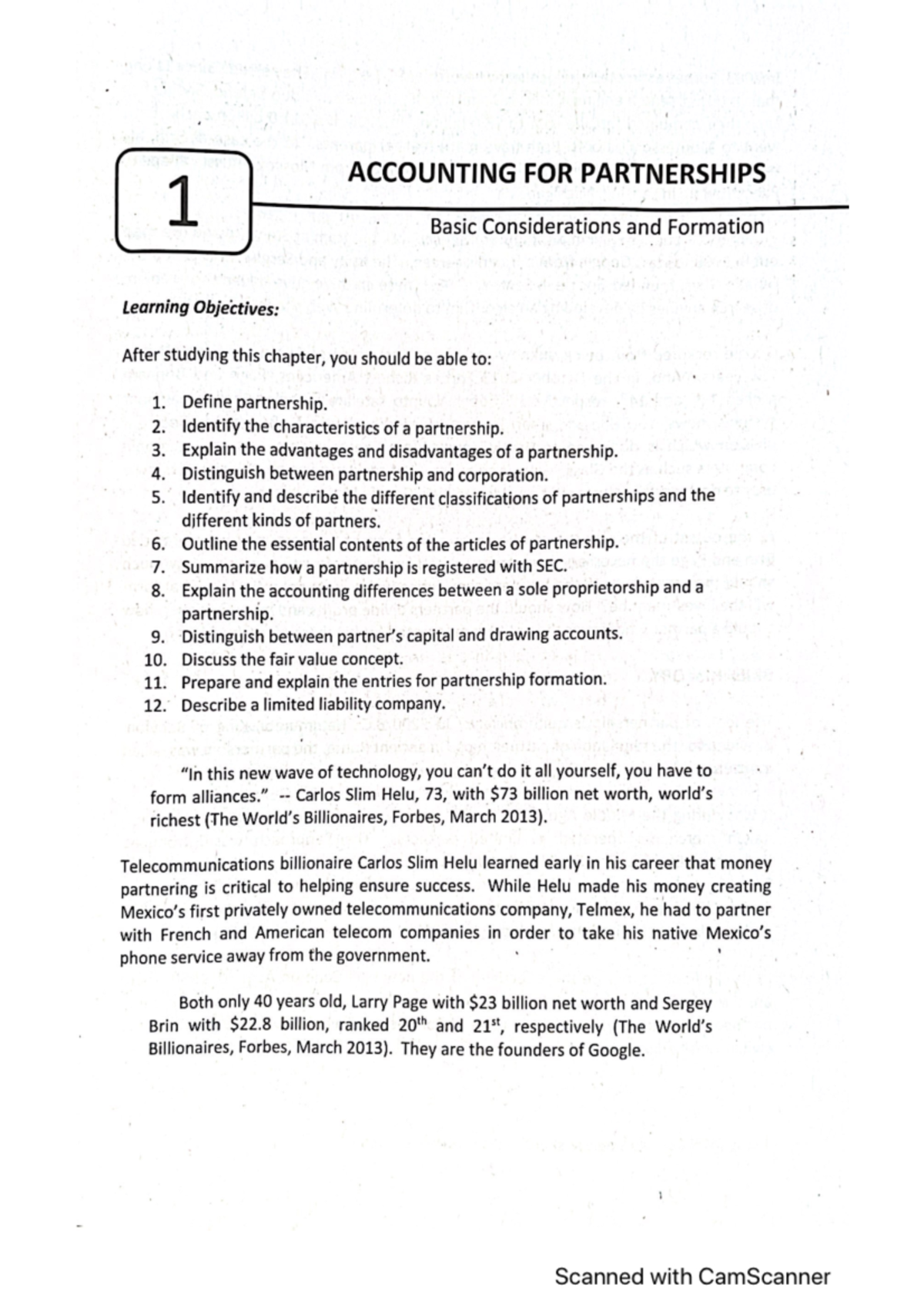 Chapter 1 - Parcor - Mr. Piamonte - BS accountancy - Studocu