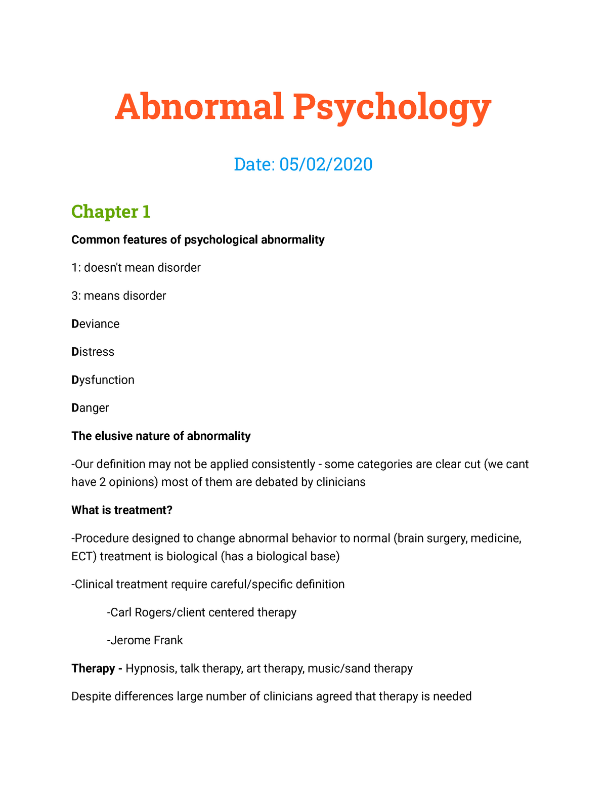 class-notes-abnormal-psychology-date-05-02-chapter-1-common