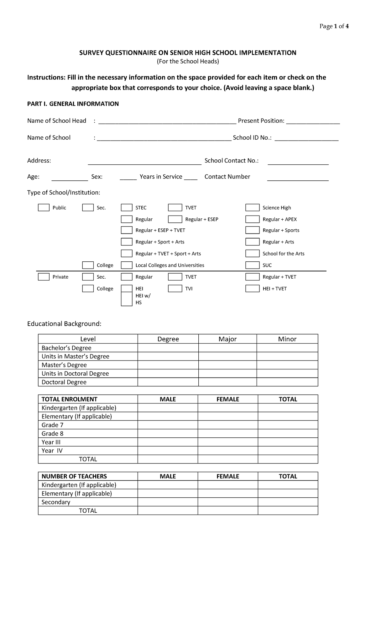 questionnaire-shs-revised-1-survey-questionnaire-on-senior-high