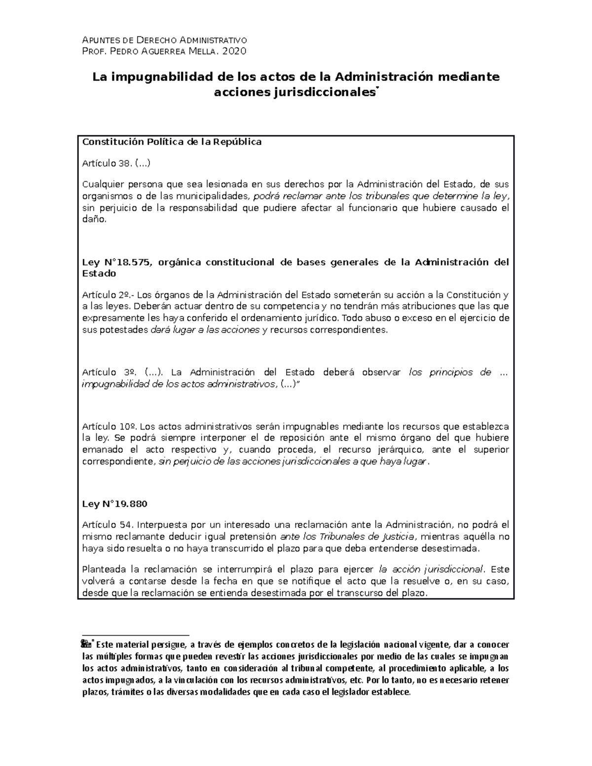 Impugnaci Ã³n De A-a, Mediante Acciones Jurisdiccionales - PROF. PEDRO ...