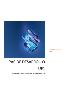 LM PAC De Desarrollo 1S2324 - PAC De Desarrollo UF CFGS DAM / DAW ...