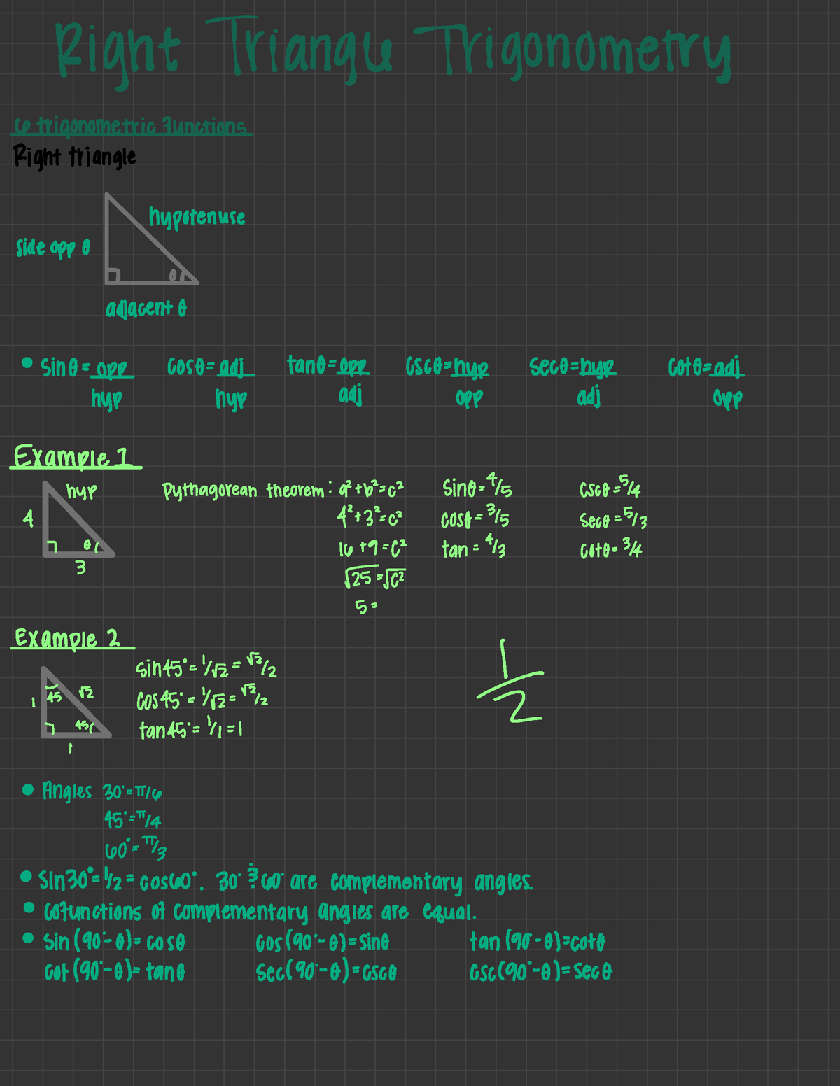 1-trig-functions-right-tr-i-a-n-g-l-etr-i-g-o-n-o-m-e-t-r-y-6