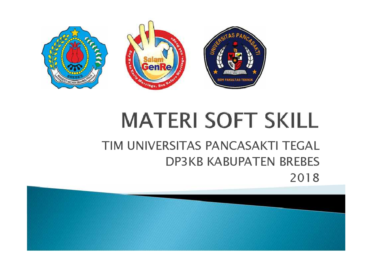 Materi-Soft-skill - Materi Saja - TIM UNIVERSITAS PANCASAKTI TEGAL ...