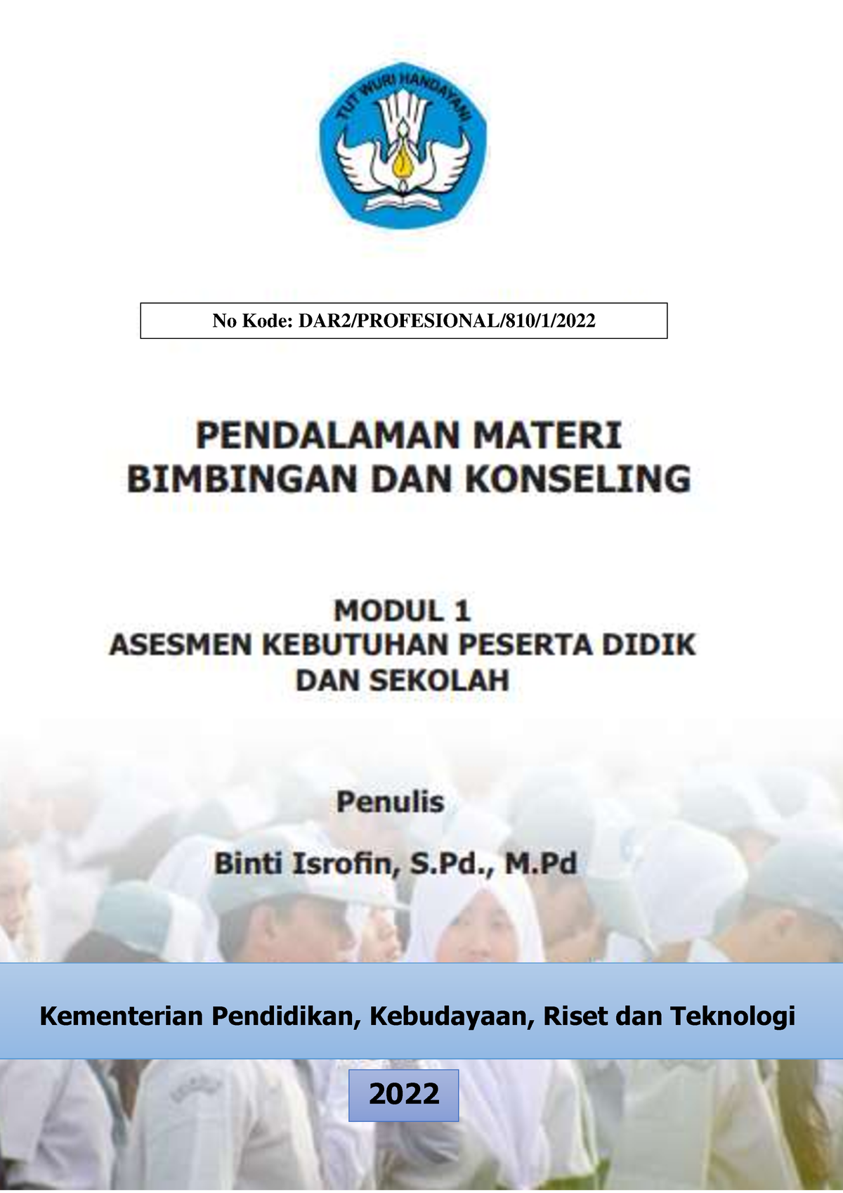 Bimbingan DAN Konseling Modul 1 Final Revisi 2022 - Kementerian ...