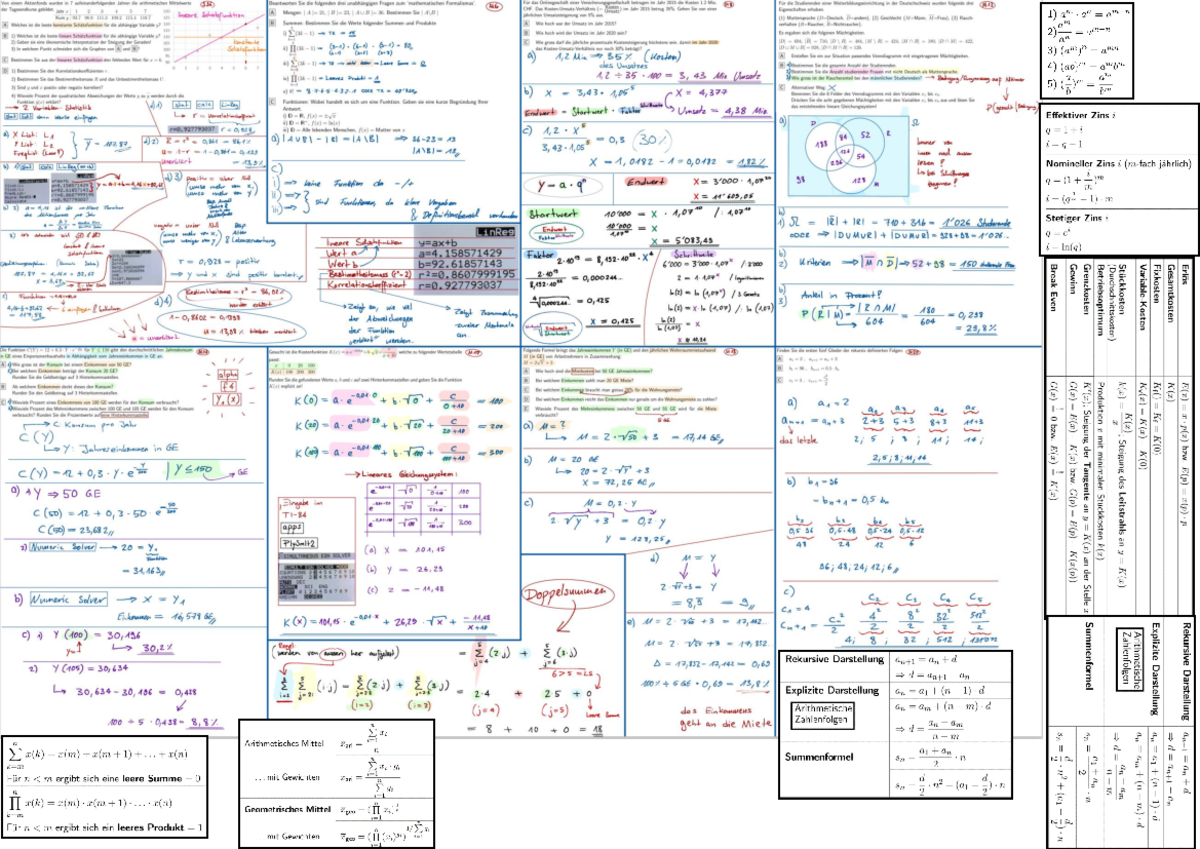 Mathematik primär - Formelsammlung - Wirtschaftsmathematik ...