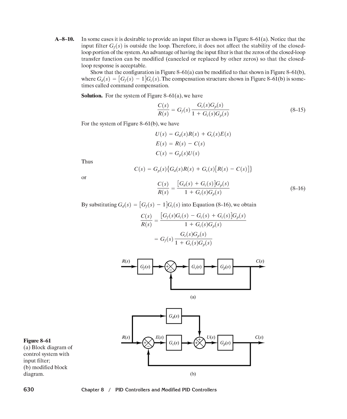 Modern Control Engineering-129 - 630 Chapter 8 / PID Controllers And ...