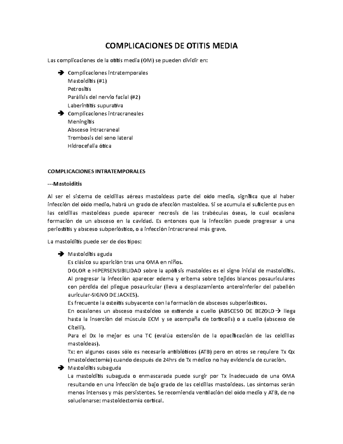 infección del oído drenaje ocular