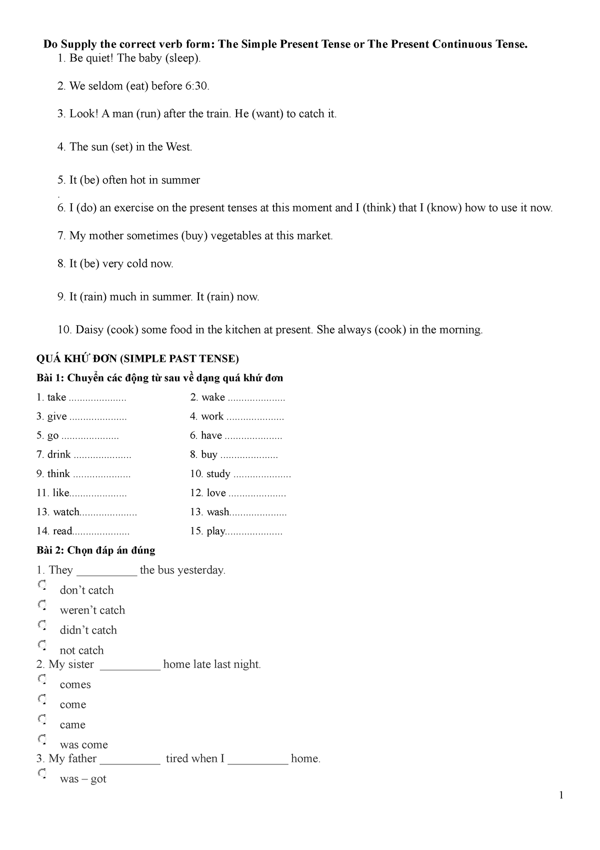 qkd-english-9-do-supply-the-correct-verb-form-the-simple-present