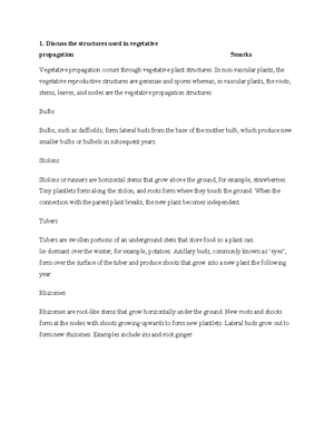 Lesson plan - Nice - plant structure - MKU Mount Kenya University ...