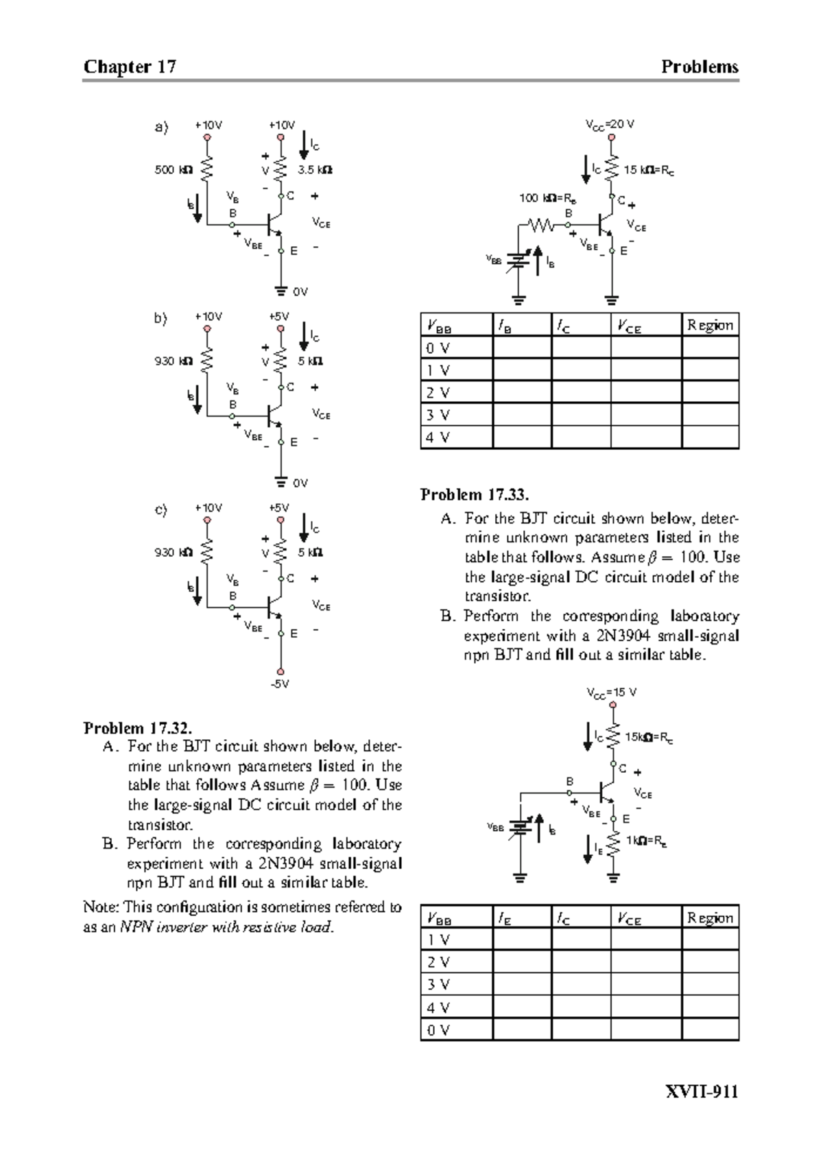 Practical Electrical Engineering-308 - C E B 0V +10V +10V 500 k 3 k ...